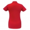Рубашка поло женская ID.001 красная - 2