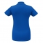 Рубашка поло женская ID.001 ярко-синяя - 2