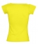 Футболка женская Melrose 150 с глубоким вырезом лимонно-желтая - 4