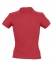 Рубашка поло женская People 210 красная - 2