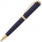 Ручка шариковая Forza, синяя с золотистым - 1