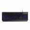 Клавиатура проводная игровая GEMBIRD KB-G20L, USB, 104 клавиши, с подсветкой, черная - 2