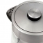 Чайник KITFORT КТ-601, 1,7 л, 2500 Вт, закрытый нагревательный элемент, 4 режима нагрева, стекло, серебистый, KT-601 - 4