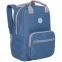 Рюкзак GRIZZLY молодежный, карман для ноутбука, джинсовый, 38х27х15 см, RX-026-7/2 - 2