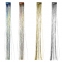 Дождик новогодний, ширина 150 мм, длина 2 м, ассорти (серебро, золото, красный, синий), ДН-150 - 2