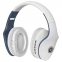 Наушники с микрофоном (гарнитура) DEFENDER FREEMOTION B525, Bluetooth, беспроводные, белые с синим, 63526 - 3