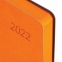 Ежедневник датированный 2022 А5 138x213 мм BRAUBERG "Stylish", под кожу, оранжевый, 112793 - 5