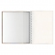Скетчбук, белая бумага 100 г/м2, 175х205 мм, 80 л., гребень, "Италия", (A257715), A257715 - 3