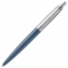 Ручка шариковая PARKER "Jotter XL", УТОЛЩЕННЫЙ корпус, синий матовый лак, детали из нержавеющей стали, синяя, 2068359 - 1
