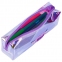 Пенал-косметичка ЮНЛАНДИЯ, мягкий, полупрозрачный, "Glossy", фиолетовый, 20х5х6 см, 228985 - 6