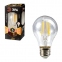 Лампа светодиодная ЭРА, 5 (40) Вт, цоколь E27, грушевидная, теплый белый свет, 30000 ч., F-LED А60-5w-827-E27 - 1