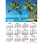 Календарь настенный листовой, 2022 г., формат А2 45х60 см, "Райский уголок", HATBER, Кл2_16928 - 1