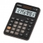 Калькулятор настольный CASIO MX-12B-W, КОМПАКТНЫЙ (145х103 мм), 12 разрядов, двойное питание, черный, MX-12B-W-EC - 2