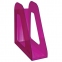 Лоток вертикальный для бумаг СТАММ "Фаворит" (235х240 мм), ширина 90 мм, тонированный фиолетовый, ЛТ709 - 1