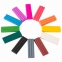 Пластилин восковой BRAUBERG "МАГИЯ ЦВЕТА", 12 цветов, 180 г, со стеком, европодвес, 103307 - 5