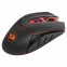 Мышь беспроводная игровая REDRAGON Mirage, USB, 7 кнопок+1 колесо-кнопка, лазерная, черно-красная, 74847 - 3