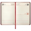 Ежедневник датированный 2022 А5 138x213 мм BRAUBERG "Original", под кожу, бордовый/серый, 112839 - 4