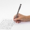 Ручка гелевая BRAUBERG "Option", ЧЕРНАЯ, корпус тонированный черный, узел 0,6 мм, линия письма 0,35 мм, 143014 - 7
