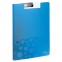 Папка-планшет LEITZ "WOW", с верхним прижимом и крышкой, A4, 330х230 мм, полифом, синяя, 41990036 - 1