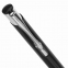 Ручка-стилус SONNEN для смартфонов/планшетов, СИНЯЯ, корпус черный, серебристые детали, линия письма 1 мм, 141588 - 7