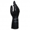 Перчатки латексно-неопреновые MAPA Technic/UltraNeo 420, хлопчатобумажное напыление, размер 10 (XL), черный - 1