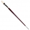 Кисть художественная KOH-I-NOOR щетина, плоская, №8, длинная ручка, блистер, 9936008014BL - 1