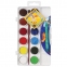 Краски акварельные JOVI (Испания), 12 цветов, с кистью, пластиковая коробка, европодвес, 800/12 - 2