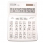 Калькулятор настольный CITIZEN SDC-444WHE (204х155 мм), 12 разрядов, двойное питание, БЕЛЫЙ - 1