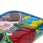 Пенал BRAUBERG, 2 отделения, металлизированный картон, конгрев, 19х11 см, Супер-мячи, 228101 - 5