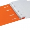 Тетрадь на кольцах А5 (160х215 мм), 120 л., пластиковая обложка, клетка, BRAUBERG, "Оранжевый", 403256 - 5
