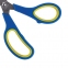 Ножницы ОФИСБУРГ "Soft Grip", 190 мм, резиновые вставки, сине-жёлтые, 3-х стороняя заточка, 236929 - 5
