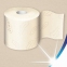 Бумага туалетная 4-х слойная 4 рулона (4х16 м), кремовая, ZEWA Natural Soft, 8533 - 3