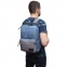 Рюкзак GRIZZLY молодежный, 1 отделение, карман для ноутбука, синий, 41х28х18 см, RQ-008-2/2. - 6