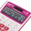 Калькулятор настольный STAFF STF-6212, КОМПАКТНЫЙ (148х105 мм), 12 разрядов, двойное питание, МАЛИНОВЫЙ, блистер, 250291 - 6