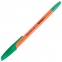 Ручка шариковая BRAUBERG "X-333 Orange", ЗЕЛЕНАЯ, корпус оранжевый, узел 0,7 мм, линия письма 0,35 мм, 142412 - 3