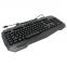 Клавиатура проводная игровая GEMBIRD KB-G200L, USB, подсветка 7 цветов, черная - 1