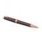 Ручка шариковая PARKER "Premier Soft Brown PGT", корпус коричневый, детали розовое золото, черная, 1931408 - 4