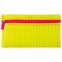 Пенал-косметичка BRAUBERG, сетка, "Neon", желтый, 23х14 см, 229026 - 2