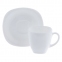 Набор посуды столовый, 30 предметов, черное и белое стекло, "Carine Mix", LUMINARC, N1500 - 4