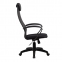 Кресло офисное МЕТТА "BP-8PL", ткань-сетка, черное - 3