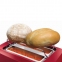 Тостер BOSCH TAT3A014, 900 Вт, 2 тоста, разморозка, подогрев, решетка для булочек, пластик, красный - 4