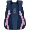 Рюкзак GRIZZLY школьный, анатомическая спинка, с мешком, для девочек, "Зайцы", 39х28х29 см, RG-169-4/1 - 4