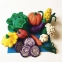 Пластилин на растительной основе (тесто для лепки) ЮНЛАНДИЯ, 7 цветов, 210 г, стакан, 105503 - 4