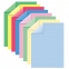 Цветная бумага А4 ТОНИРОВАННАЯ В МАССЕ, 8 листов 8 цветов (4 пастель + 4 интенсив), BRAUBERG, 200х290, 128007 - 2
