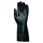 Перчатки латексно-неопреновые MAPA Technic/UltraNeo 420, хлопчатобумажное напыление, размер 10 (XL), черный - 3