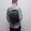 Рюкзак GRIZZLY школьный, с сумкой для обуви, анатомическая спинка, черный, 39x28x17 см, RB-056-1/1 - 10
