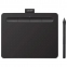 Планшет графический WACOM Intuos S CTL-4100K-N, 2540LPI, 4096 уровней, (А6) 152х95, USB, черный - 1