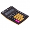 Калькулятор настольный STAFF PLUS STF-222-08-BKRG, КОМПАКТНЫЙ (138x103 мм), 8 разрядов, двойное питание, ЧЕРНО-ОРАНЖЕВЫЙ, 250469 - 4