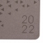 Еженедельник датированный 2022 МАЛЫЙ ФОРМАТ 95х155 мм А6, BRAUBERG "Glance", под кожу, серый, 112899 - 8