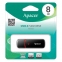 Флеш-диск 8 GB, APACER AH333, USB 2.0, черный, AP8GAH333B-1 - 3